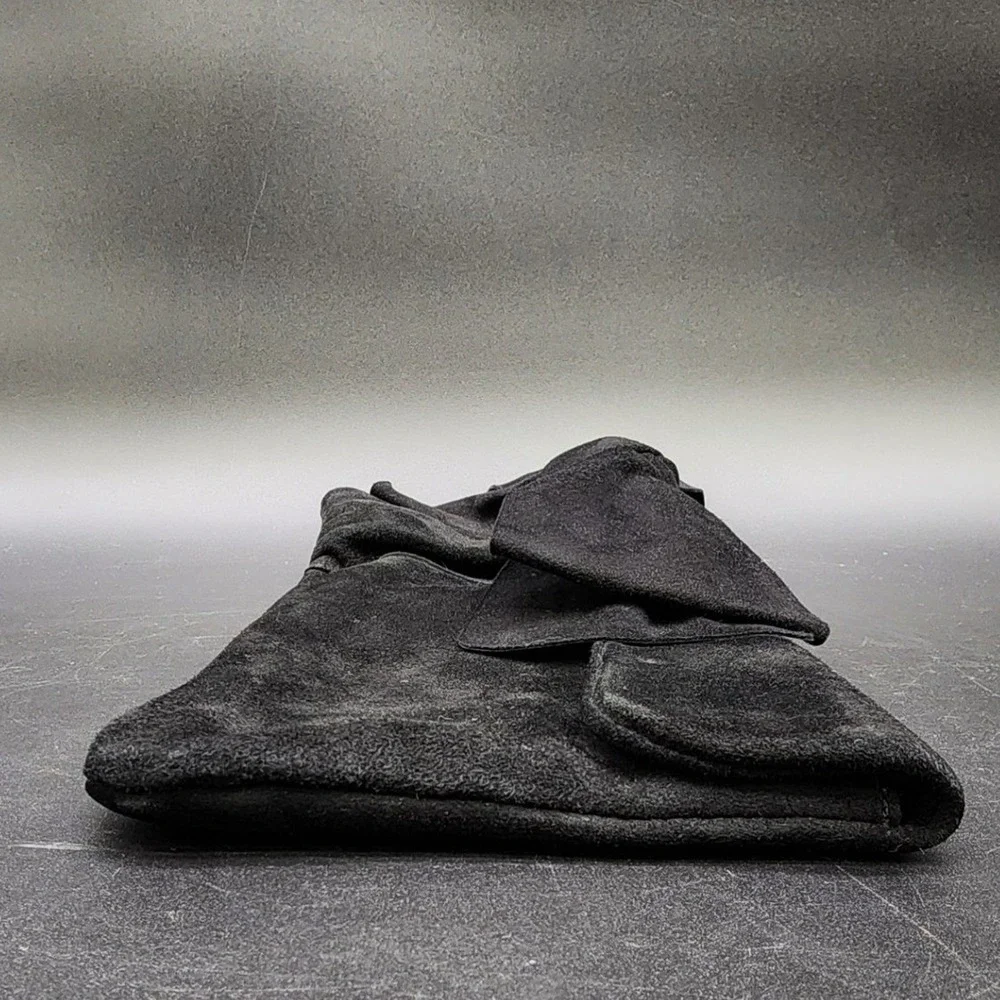 LK Bennett Black Suede Bow Clutch Bag Coquette Balletcore Evening Party Chic
